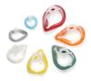 Intersurgical ClearLite anaesthetic face mask, size 3, small adult,colour-yellow, no hook ring, 22F view 2