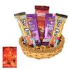 SFU E Com Cheerful Chocolate Delighted Hamper| Diwali Chocolate Gift | Premium Diwali Greeting Card with Chocolate Hamper | Chocolate Gift Hamper | 1208 view 1