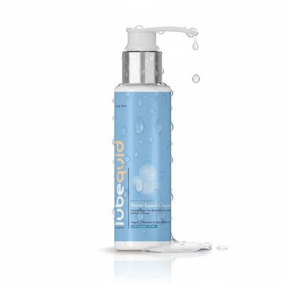 Lubequid natural Water-Based Personal Lubricant, 100 ML Bottle- 2 in 1 Lubricant & massage Gel for Men and Women ~ Water Based Lube ~ Skin Friendly, Silicone and Paraben Free