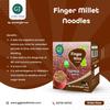 GJ GLOBAL HERBS Finger Millet Noodles - No Maida | Not Fried Finger Millet Kelvaragu Healthy Noodles (180g) view 3