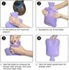 Anshri Hot Water Bag For Pain Relief,Rubber Hot Bottle Heating Pad Warm Bag Pain Relief Bag,Hot Water Pouch Big Size 2000ml (multi color) view 4