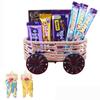SFU E Com Overloaded Cadbury Chocolate Hamper| Diwali Chocolate Gift | Premium Diwali Elephant Diya with Chocolate Hamper | Chocolate Gift Hamper | 1550 view 1