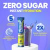 Reload Zero - Zero Sugar Instant Energy & Hydration Drink - Ice Current Flavour - 22 Effervescent Tablets view 2