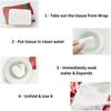 Gravin Magic Tablet Tissues, Refreshing Facial Tissue Paper for Face | Portable, Disposable, and Travel Friendly | Thickened Cotton Towels for Instant Refreshment, Premium Facial Tissue Paper, (5 Pcs) view 2
