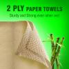 Beco- 2 Ply Kitchen Towel Rolls | 360 Pull (60 pulls x 6 roll) | Super Absorbent |100% Ecofriendly- Pure Bamboo Pulp | Chemical Free Paper Tissue| Pack of 6 view 4