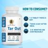 Royal Swag Tar Our Lung Tablets Ayurvedic (60 count) Made with Natural Extracts, Non-GMO and Vegetarian - Herbal Supplement for Lung Detoxification and Cleansing for Smokers and Non-Smokers view 4