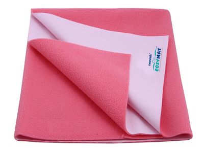 Reusable Underpad Washable Incontinence Bed Pad Overnight Sheet (SALMONROSE, Single Bed (140cm x 200cm))
