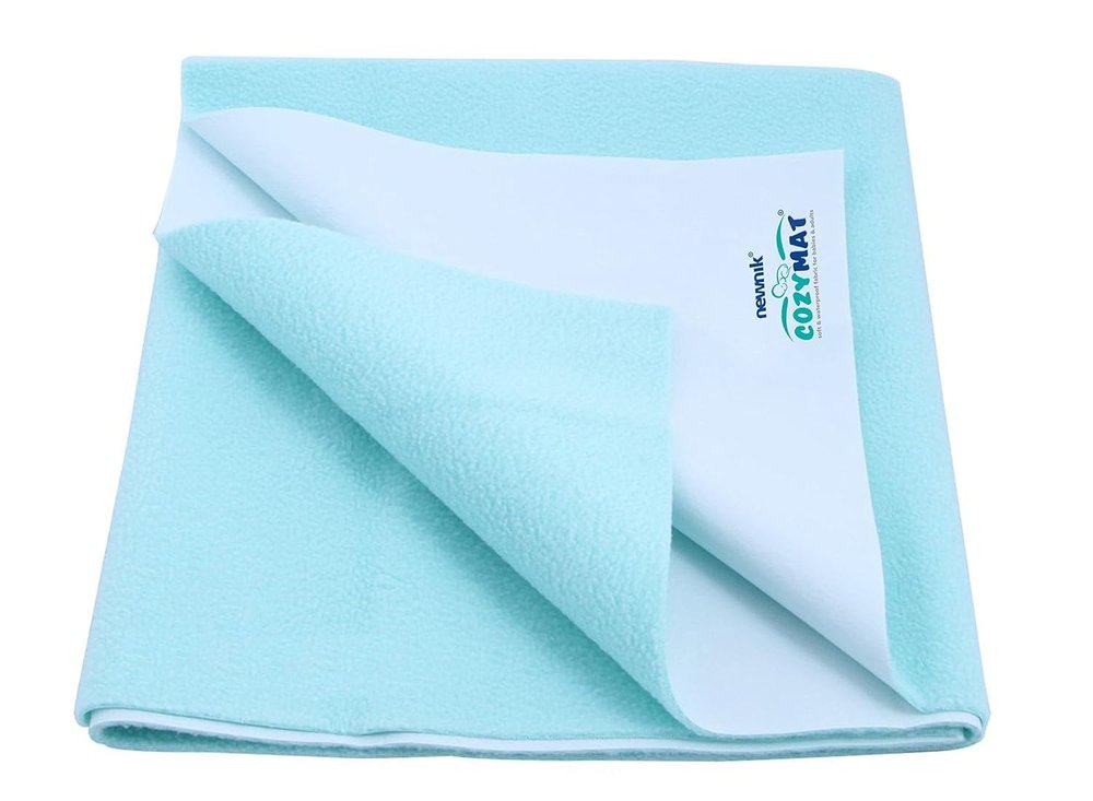 Reusable Underpad Washable Incontinence Bed Pad Overnight Sheet (Seagreen, Double Bed (200cm x 260cm))
