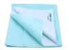 Reusable Underpad Washable Incontinence Bed Pad Overnight Sheet (Seagreen, Double Bed (200cm x 260cm)) view 1