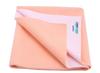 Reusable Underpad Washable Incontinence Bed Pad Overnight Sheet (Peach, Double Bed (200cm x 260cm)) view 1