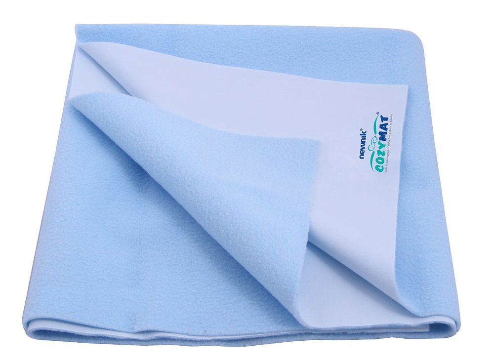 Reusable Underpad Washable Incontinence Bed Pad Overnight Sheet (SkyBlue, Medium (70cm x 100cm))