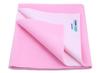 Reusable Underpad Washable Incontinence Bed Pad Overnight Sheet (Pink, Single Bed (140cm x 200cm)) view 1