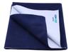 Reusable Underpad Washable Incontinence Bed Pad Overnight Sheet (NAVYBLUE, Double Bed (200cm x 260cm)) view 1