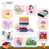 Reusable Underpad Washable Incontinence Bed Pad Overnight Sheet (NAVYBLUE, Double Bed (200cm x 260cm)) view 3