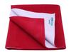 Reusable Underpad Washable Incontinence Bed Pad Overnight Sheet (Maroon, Single Bed (140cm x 200cm)) view 1