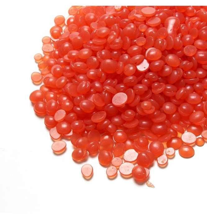 ZUGAD Hair Removal Hard Wax Beans, Best for Painless Hair Removal, Stripless Waxing for Face, Eyebrow, Back, Chest, Bikini Areas, Legs Easily At Home, 100 Grams (STRAWBERRY)