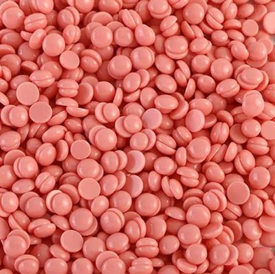 Hard Wax Beads, 100 Gram Wax Beans for Hair Removal Full Body Brazilian Bikini, Eyebrows, Legs, Lips, Women & Men, Home Wax Beads for Sensitive Skin (ROSE)