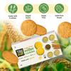 TruSnax - Sugar Free millet Cookies | Butter Biscuits | Sugar Free Butter Biscuits | Premium Handmade Cookies (240gms) view 3