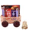 SFU E Com Crunchy Blast With Choco Fills | Diwali Chocolate Gift | Premium Diwali Chocolate With Laxmiji Idol Hamper | Chocolate Gift Hamper | 1180 view 1