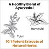 myUpchar Tulsi Drops - Sourced 5 Rare Tulsi from Himalayan range | Purified Tulsi Extract - Colorless and Odorless | Immunity Booster, Relieve Cough & Cold - 30ml (Pack of 4) view 4