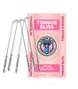 Bague Tongue Scraper for Adults Stainless steel for Managing Oral Health Reduces Bad Breath Supports Digestive Health Comfortable & Flexible Handle Easy & Safe to Use pack of 3 view 1