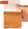 A.K Gold Leaf Sheets, 20 Sheet, 14 by 14,cm Gilding Rose Gold Foil for Gilding, Resin Art, Decoration Crafting, Paintings, Arts Crafts, Nail Deco,Furniture, Size [ 5.5 ''' 5.5] inches (Rose Gold) view 2