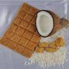 Healthy & Fresh Coconut Chikki | Small Jaggery Coconut Bar | Bellam Kobbari Achu | Kopra Chikki | Jaggery Crispy Coconut Chikki | Coconut Chrush Chikki (500 Grams) view 3