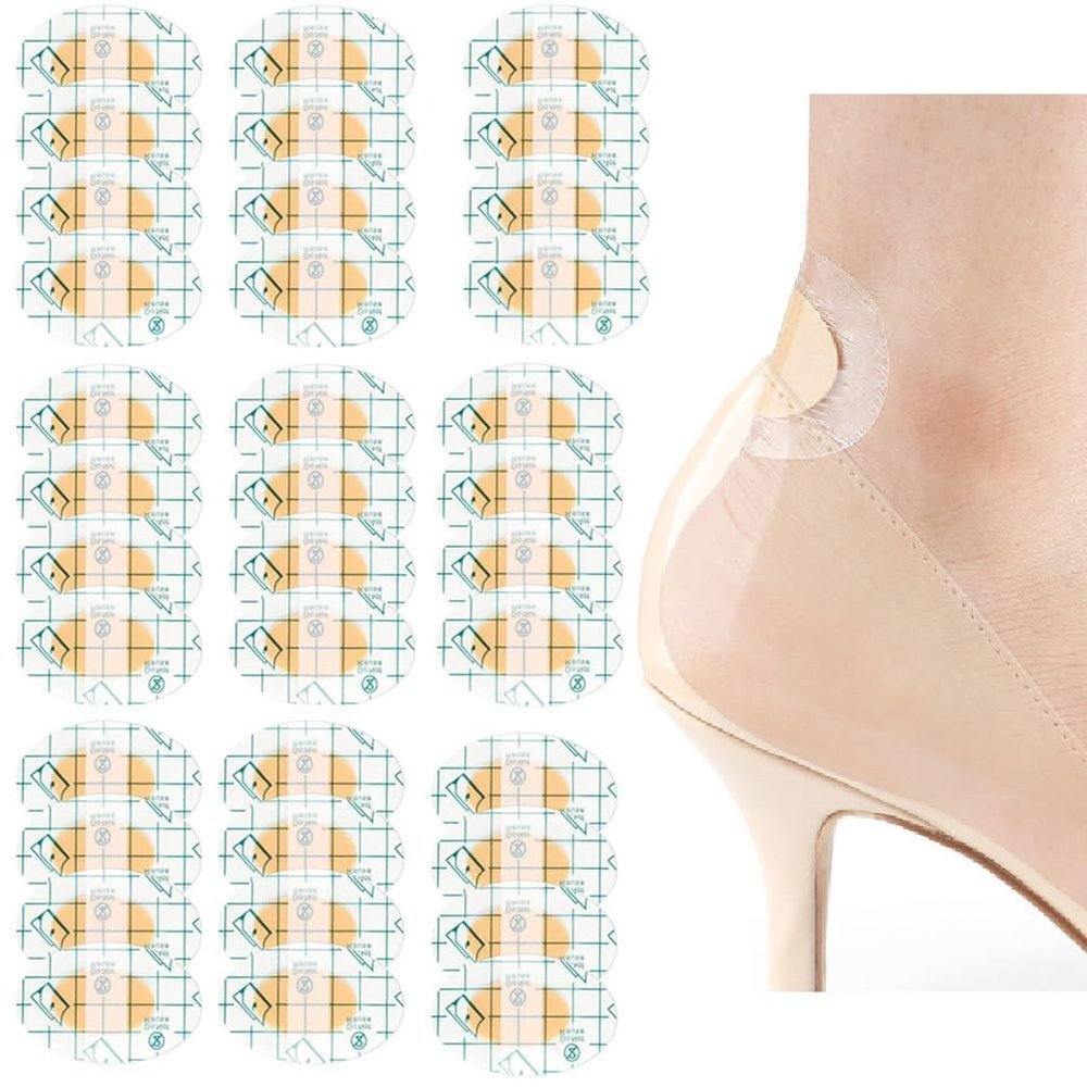 ZUGAD Blister Pads for Heels Heel Protectors Bandage Blister Cushion Bandages Adhesive Blister Pads for Protecting Foot Toe from Rubbing Shoes (40)