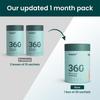Supply6 360 Ultimate Health Powder for Women & Men | Daily Supplement with 63+Vitamins, Minerals, Probiotics, and Superfoods | Daily Greens | Gut Health supplements, Energy, Immunity (30 Servings) view 2