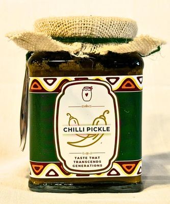 Amma Ka Achar  Green Chilli Pickle with Tangy Lemon Twist (Hari Mirch Ka Achar khatte neemboo ke svaad ke sath, 200g)