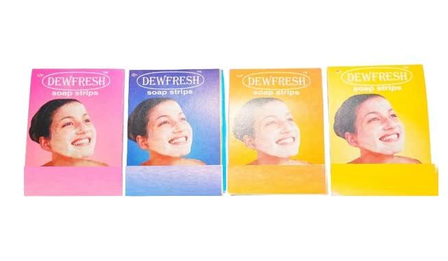 advancedestore Natural Paper Soap Strips For Hand Wash(12 PACKS) each bundle has 10 strips-avaliable 4 ScentsX EACH 3PACKS