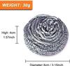 AS Toys Piece Stainless Steel Scrubber Pad for Dishes, Pots, Pans, and Ovens. Easy Cleaning Scrubber for Tough Kitchen Utensils Cleaning (Pack of 6) view 2