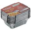 Freshee 250ml 25pcs Aluminium Foil Containers with Luncheon 1 Ply Tissue Paper Napkin 100 pulls view 2