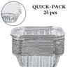 Freshee 250ml 25pcs Aluminium Foil Containers with Luncheon 1 Ply Tissue Paper Napkin 100 pulls view 4