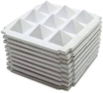 ACi Pyramid Chips White for Used In Astrology Numerology, Vaastu and Feng Shui