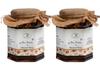 CULTIWAY ORGANICS Organic Honey with Mix Dry Fruits & Seeds, Honey with Mixed Nuts, 100% Pure, Best & Healthy, No added Sugar, Original, Summer season, 500gm Each (500g X 2), 1KG Combo | Glass Jar view 1