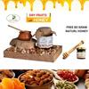 CULTIWAY ORGANICS Organic Honey with Mix Dry Fruits & Seeds, Honey with Mixed Nuts, 100% Pure, Best & Healthy, No added Sugar, Original, Summer season, 500gm Each (500g X 2), 1KG Combo | Glass Jar view 3