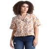 ONLY Women Printed Viscose Brown Shirt view 3
