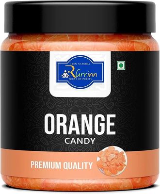RGrrinn-Orange Candy| Khatti Mithi Toffie|Narangi Goli |-Jar Pack (250 gm)