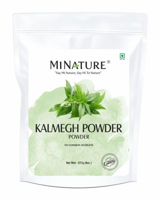 Kalmegh Powder (Andrographis Paniculata)(Green Chiretta) by mi Nature | 227g(8oz) (0.5lb) | Immune Support | King of Bitters