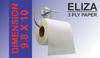 Eliza Premium 3 Ply Toilet Disposable Roll Pack of 9, Toilet Paper, Toilet & Tissue Roll, Pack of Nine Toilet Tissue Paper Rolls 200 Pulls Each- 9.8 x 10 cm view 3