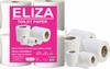 Eliza Premium 3 Ply Toilet Disposable Roll Pack of 4, Toilet Paper, Toilet & Tissue Roll, Pack of Four Toilet Tissue Paper Rolls 200 Pulls Each- 9.8 x 10 cm view 1