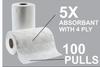 Eliza Kitchen Towel Tissue Paper Soft 4 Ply Roll (60 Pulls Per Roll 4ply, 60 Sheets) - Pack of 1 view 3