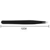 JOYUS Tweezers for Ingrown Hair Removal, Surgical Grade Medical Tweezers with Sharp Needle Nose Point Tips Ideal Pointed Tweezers for Splinters & Tick Removal, Black, Design 00, Pack of 1 view 3