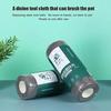 Enchantment ARAA PAVA Kitchen Scrub Cloth in Roll, Magic Cleaning Cloth, Wear-Resistant Instead of Steel Wool, Disposable Dish Cloths for Washing Dishes Roll(25pcs Wipes) view 3