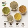 Adithi Millets 5Kg Whole Grains Combo Pack of 5 (500g x 10)  Browntop, Foxtail, Kodo, Little & Barnyard Millet | Naturally Gluten Free, Unpolished, Protein & High Fiber Rich Grains for Healthy Living view 2