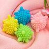 KUMUSHRI Silicone Laundry Scrubbing Balls, Laundry Dryer Balls, Eco Friendly Solid Colourful Machine-Washing Ball, Reusable Tangle Free Clothes Cleaning Ball, Washing Machine Clothes Softener (22 Pcs) view 4