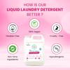 Shatras Pink Lily Liquid Detergent 5 Liter, Laundry Liquid for Fabric Care, Suitable for Top-Load and Front Load Machine and Hand Wash, Concentrated Laundry Detergent view 4