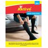 Aktive Support Medical Grade Travel Flight Socks | Graduated Compression 18-21 mmHg at Ankle | Relieves Tired and Aching Legs, Pain and Swellings (AKL591S) view 1
