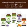 AROMATICO Natural Essential Oils Pack of 5. Rosemary, Tea-Tree, Lavender, Lemongrass & Orange. Therapeutic Grade, 100% Pure & Natural. Combo pack - 10mlX5 view 3